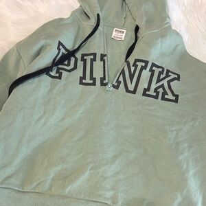 PINK Victoria's Secret Light Gray Hoodie